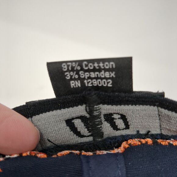 Lazy Bear Ranch Weiser ID Fitted Hat Blue L/XL Embroidered 6 Panel OttoFlex - Picture 9 of 9